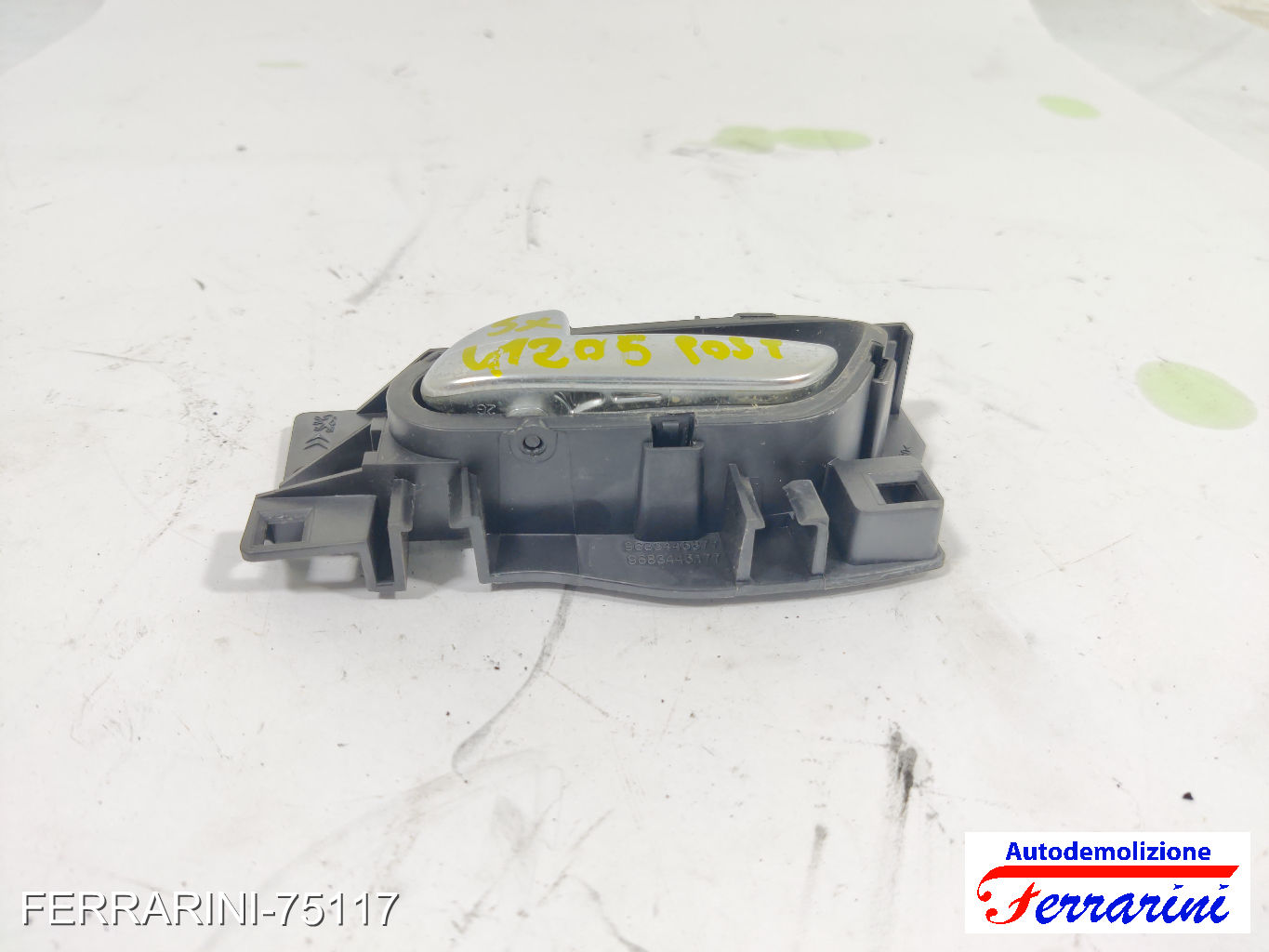 Maniglia Porta Interna CITROEN C3 2 SC 2009-2013 sinistra, sx, posteriore, post 8
