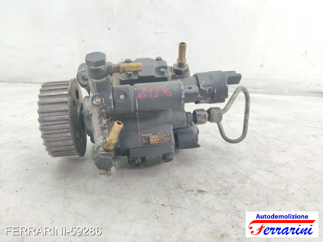 Pompa Alta Pressione Iniezione RENAULT MEGANE 3 B3, BZ0/1 1.5 DCI 2009-2016 6
