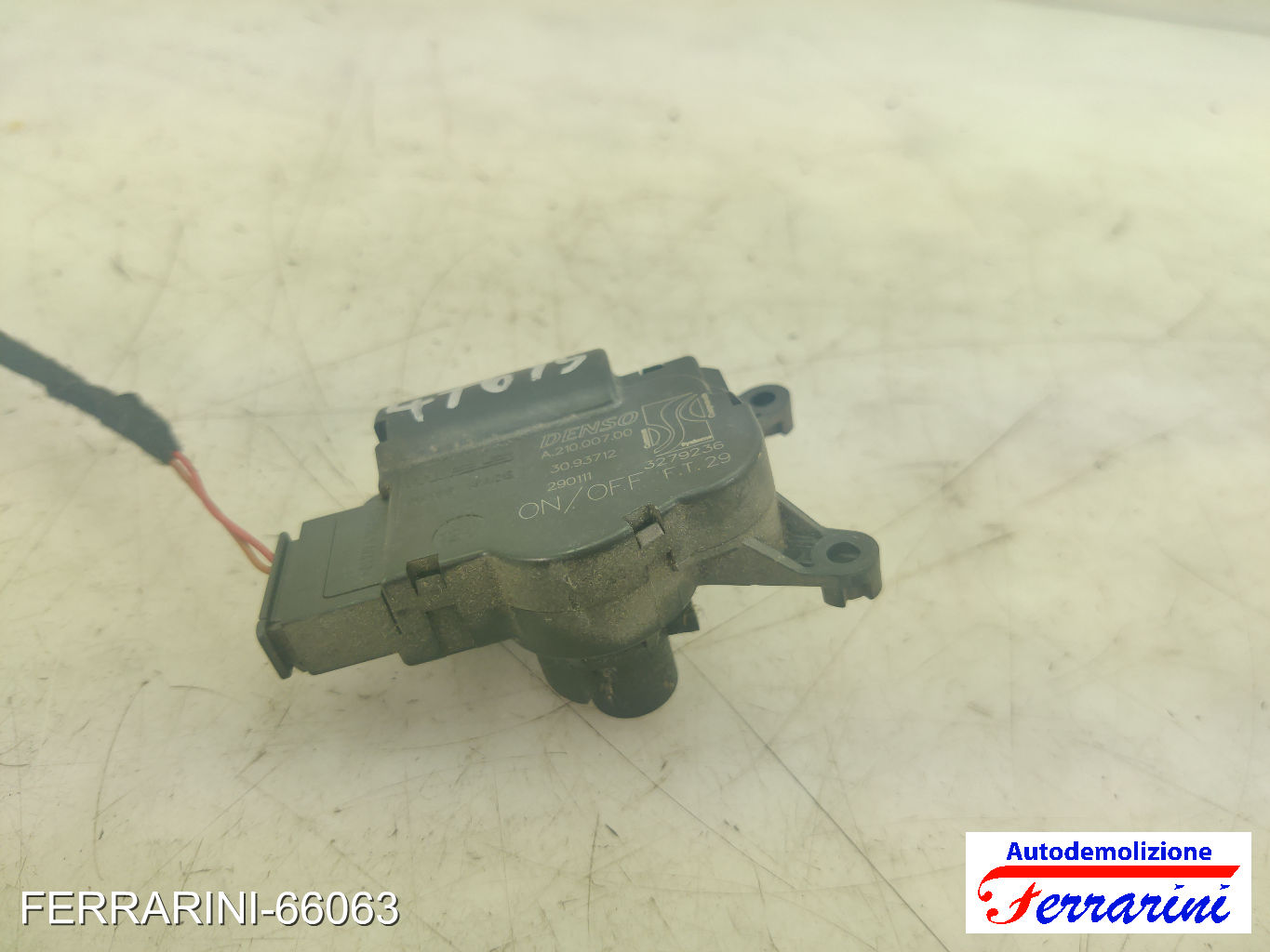 Motorino Attuattore Stufa FIAT PUNTO EVO 199 2009-2012 77363881, A21000700