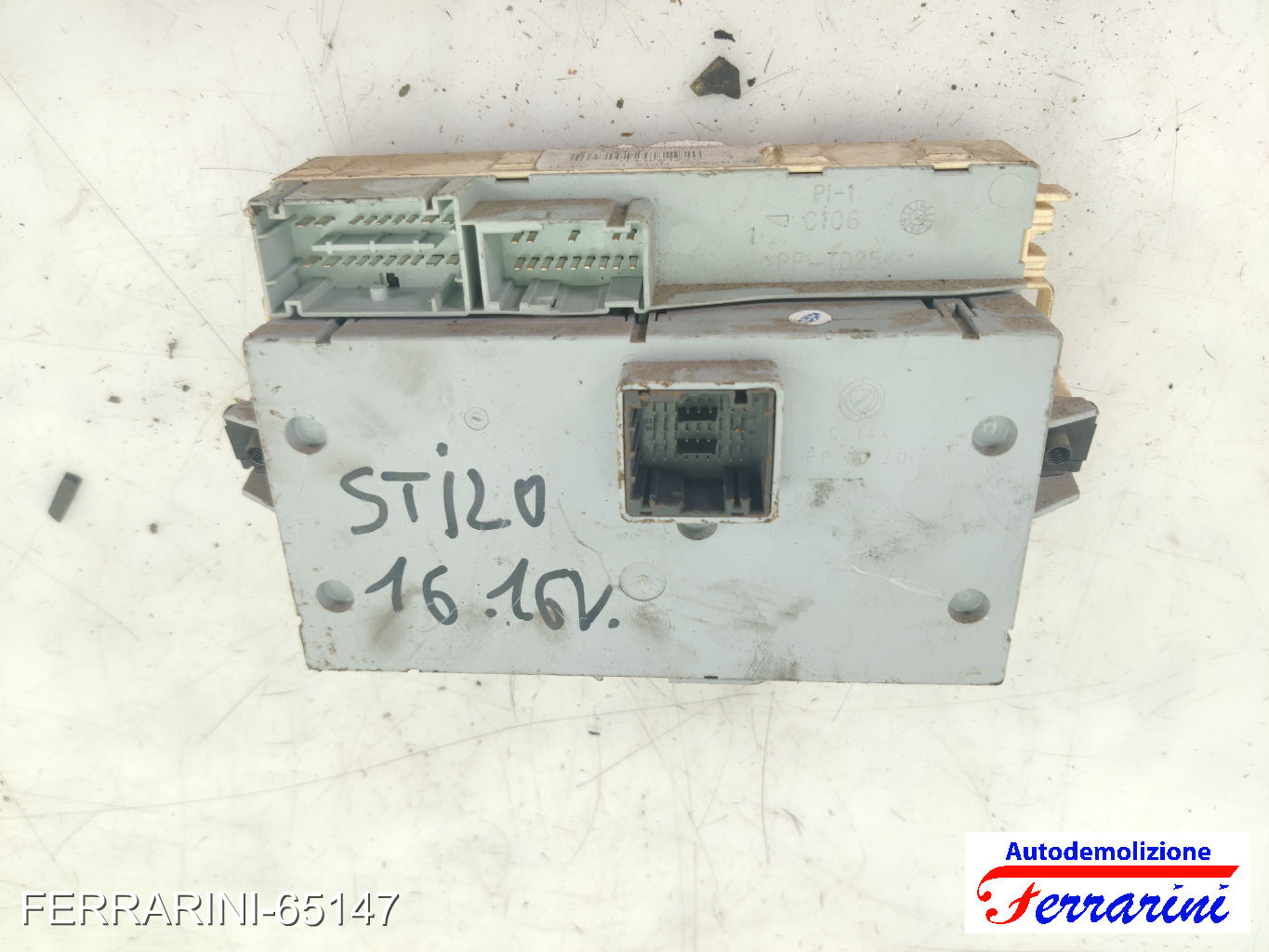 Body Computer FIAT STILO SW 192 1.9 JTD 2003-2008 46797600, 501208940080 12