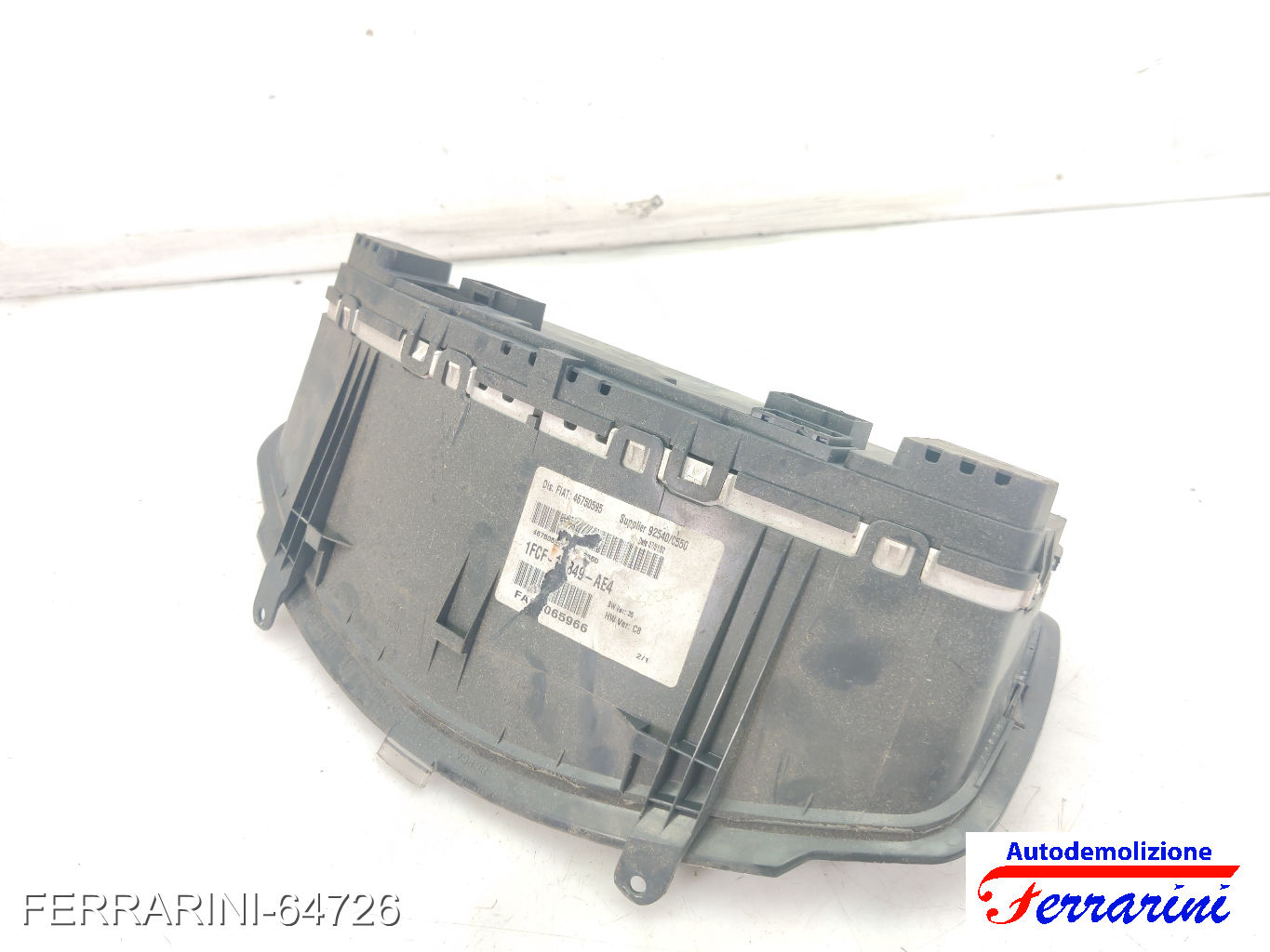 Quadro Contachilometri FIAT STILO 192 1.2 16V 2002-2006 46750595