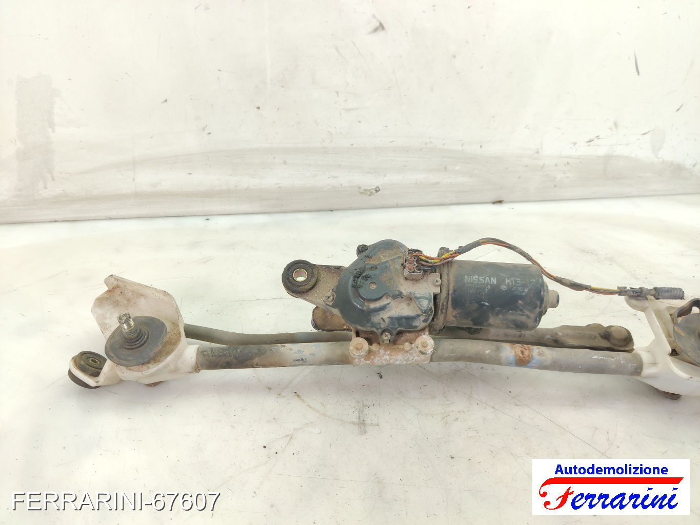 Spazzacqua Motorino Tergicristallo NISSAN MICRA 3 K12 2003-2010 anteriore 7