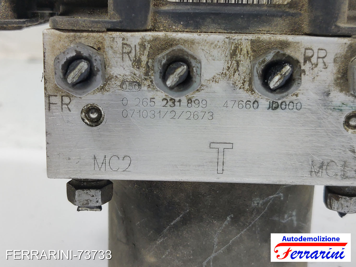Centralina Pompa Abs NISSAN QASHQAI 1 J10, JJ10E, NJ10 1.5 DCI 2006-2013 8