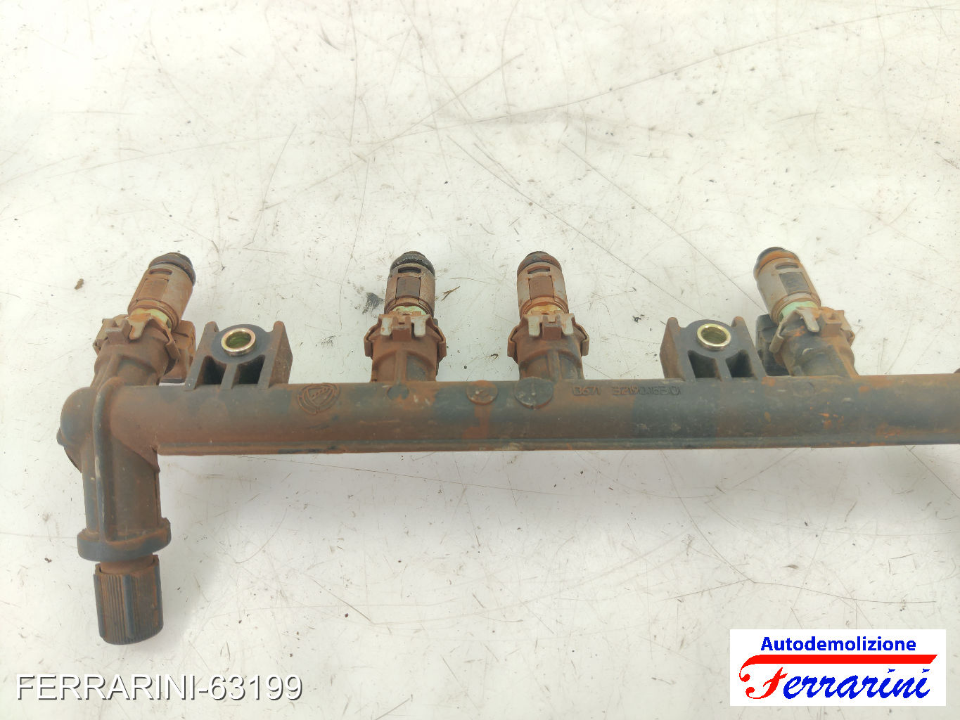 Flauto Con Iniettori FIAT PANDA 169 1.1 2003-2012 46761033 6