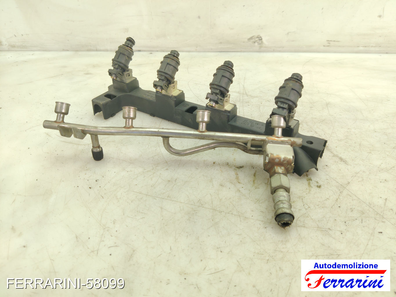 Flauto Con Iniettori OPEL ZAFIRA A T98 1.8 16V 2000-2005 09164991B, 000055194 6