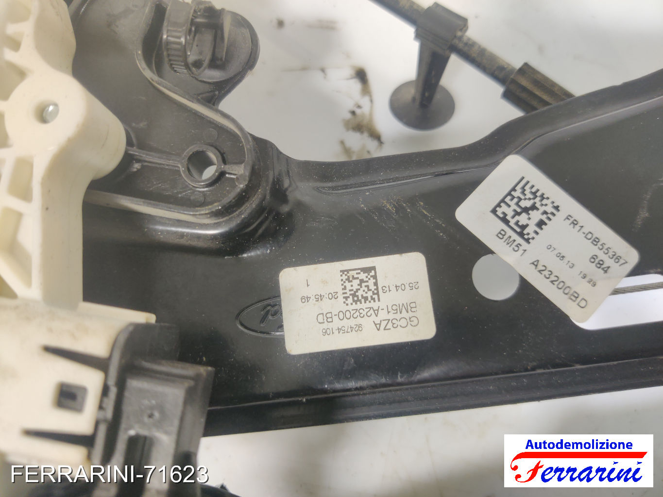 Motorino Alzavetro FORD FOCUS 3 TURNIER 1.6 TDCI 2010-2023 BM51A23200BD, GC3ZA