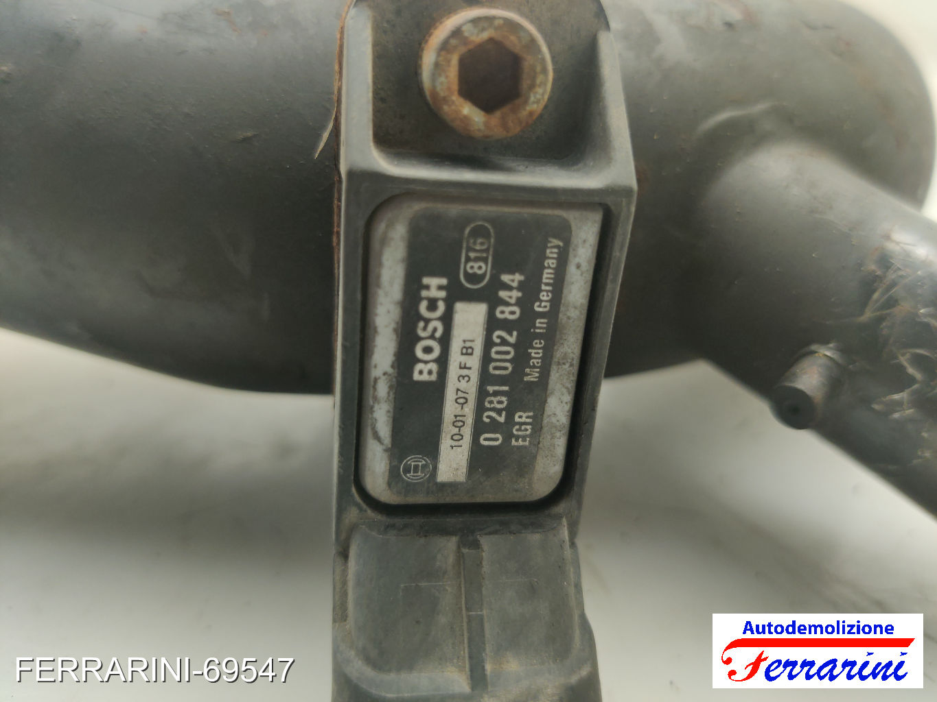 tubo aspirazione aria ALFA ROMEO MITO 955 1.4 BI-FUEL 2009-2016 51816510