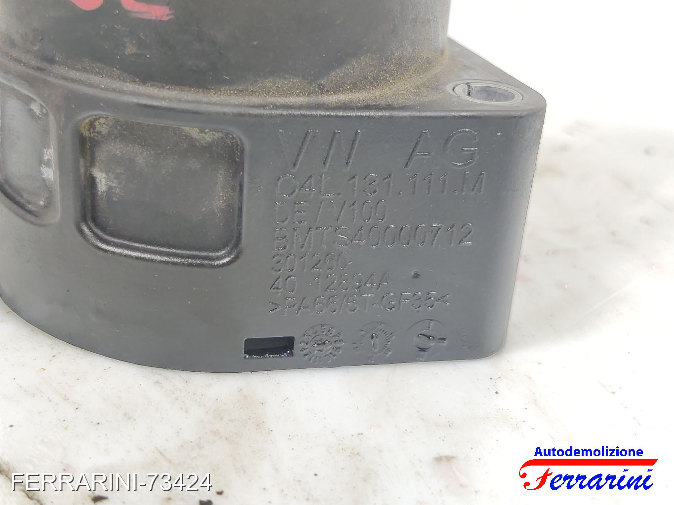 silenziatore aria turbo CRBC VW GOLF 7 5G1, BE1, BE2, BQ1 2.0 TDI 2012-2020