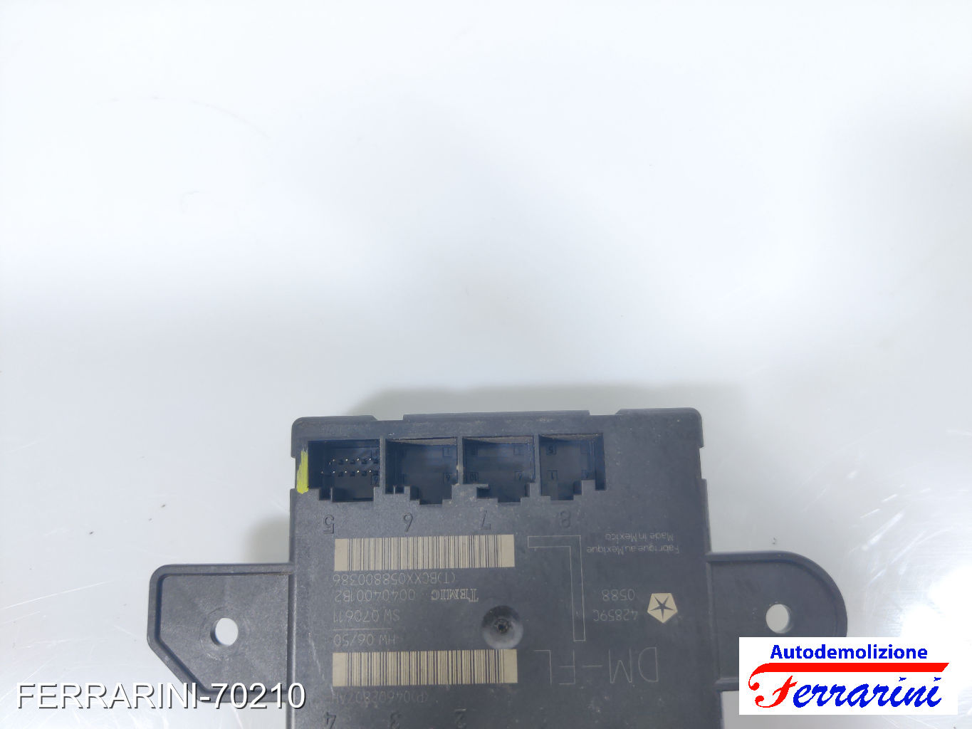 Centralina Porta Sportello CHRYSLER GRAND VOYAGER 5 RT 2007-2023 destra, dx 6