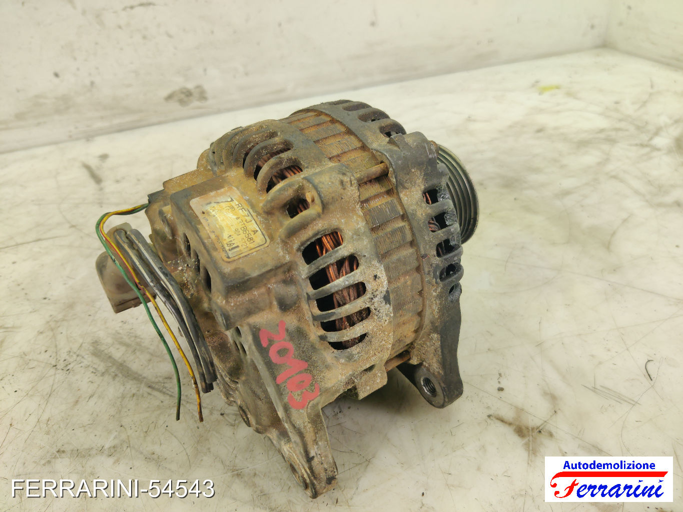 Compressore Clima MAZDA 6 SW GY 2.0 DI 2005-2007 A3TB6581, RF7JA, RF7J18300A