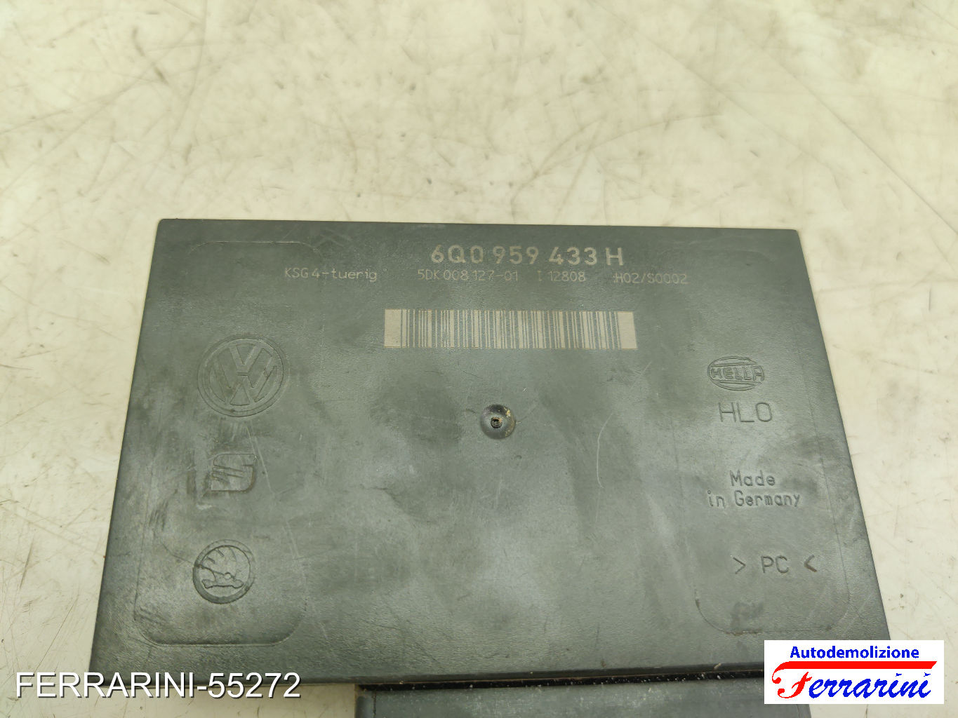 Centralina Comfort VW POLO 9A, 9N 2007-2009 6Q0959433H, 5DK00812701