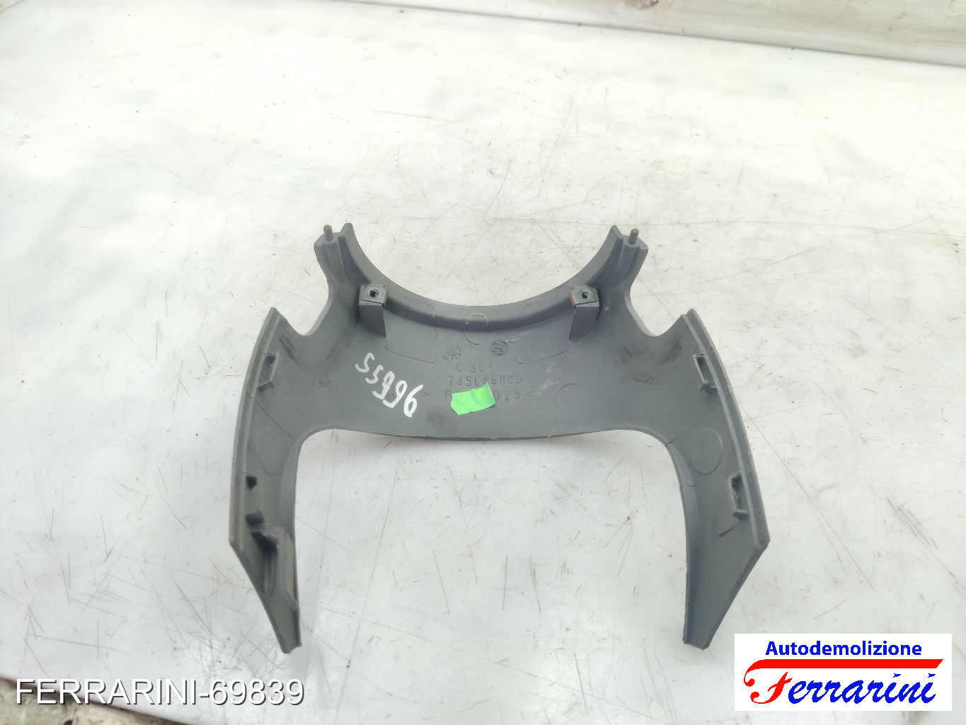 Coperchio devioluci FIAT SEICENTO 600 187 1998-2010 sinistro, sx 735009000 8
