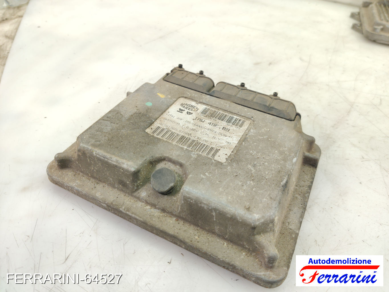Centralina Motore FIAT MULTIPLA 186 1.6 100 16V 1999-2010 46761565, CGN4TXA9