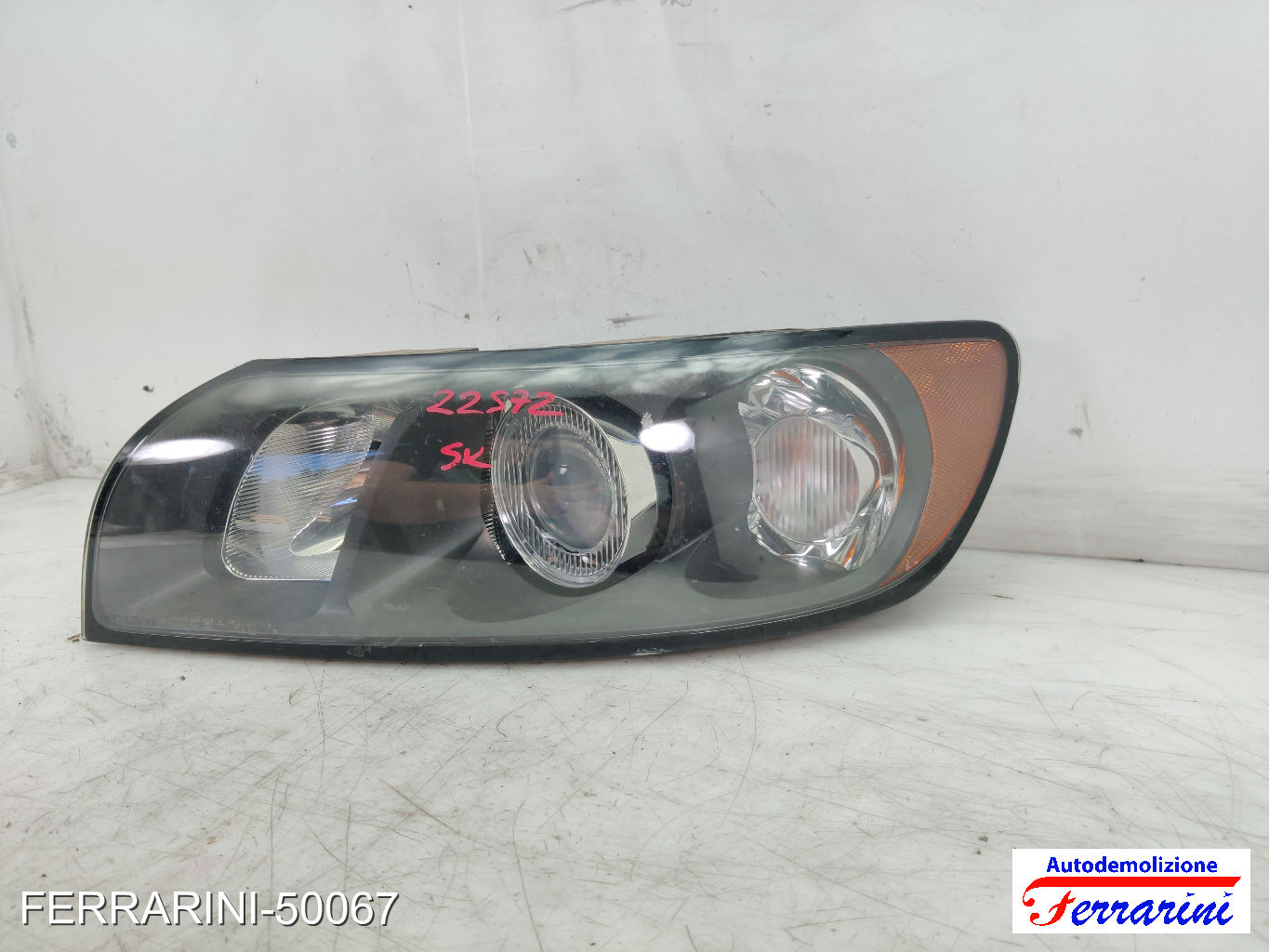 Faro Anteriore VOLVO S40 2 544 2004-2010 sinistro, sx 31335233, 30698873 10