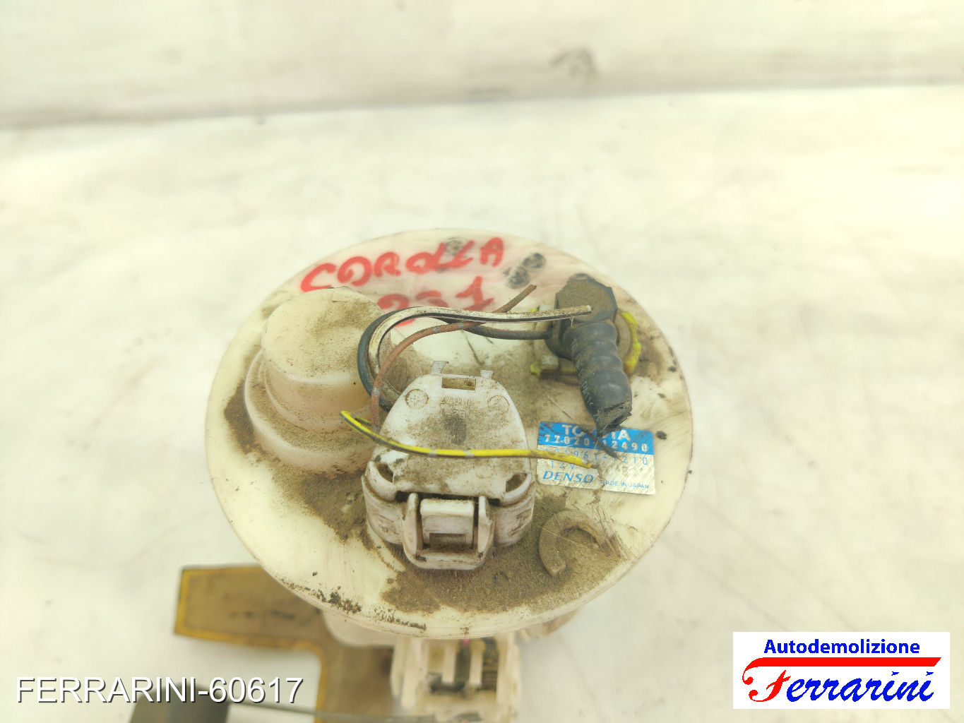 Cestello Pompa Galleggiante Serbatoio TOYOTA COROLLA E12 1.4 VVT-I 2001-2007 8