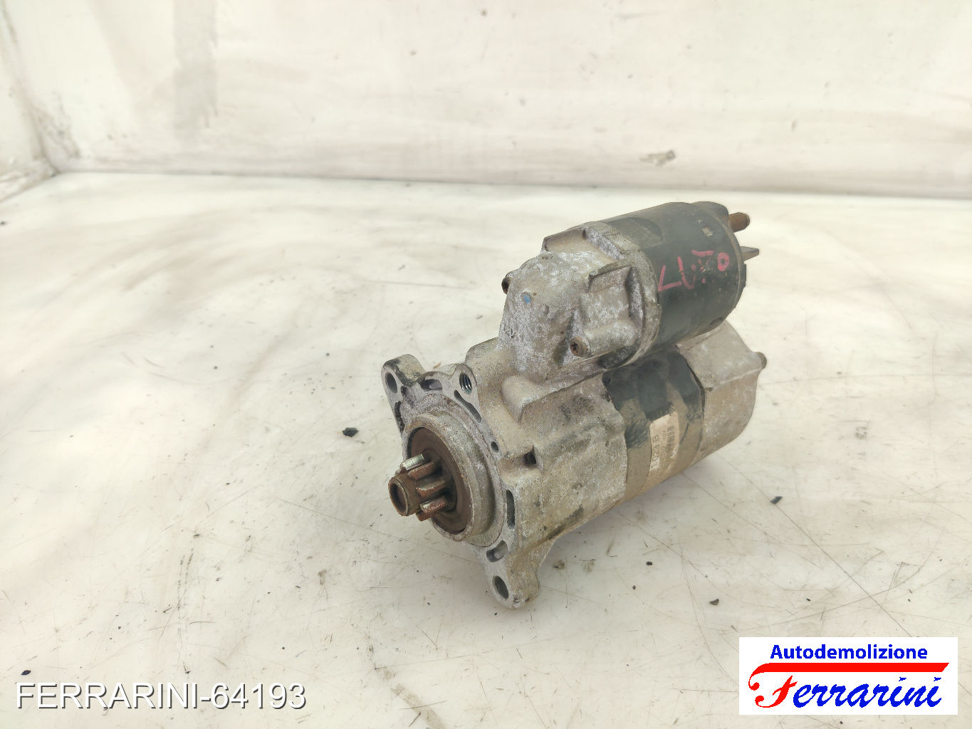 Motorino Avviamento SKODA FABIA 1 6Y2 1.4 1999-2003 047911023B, 047911023BX