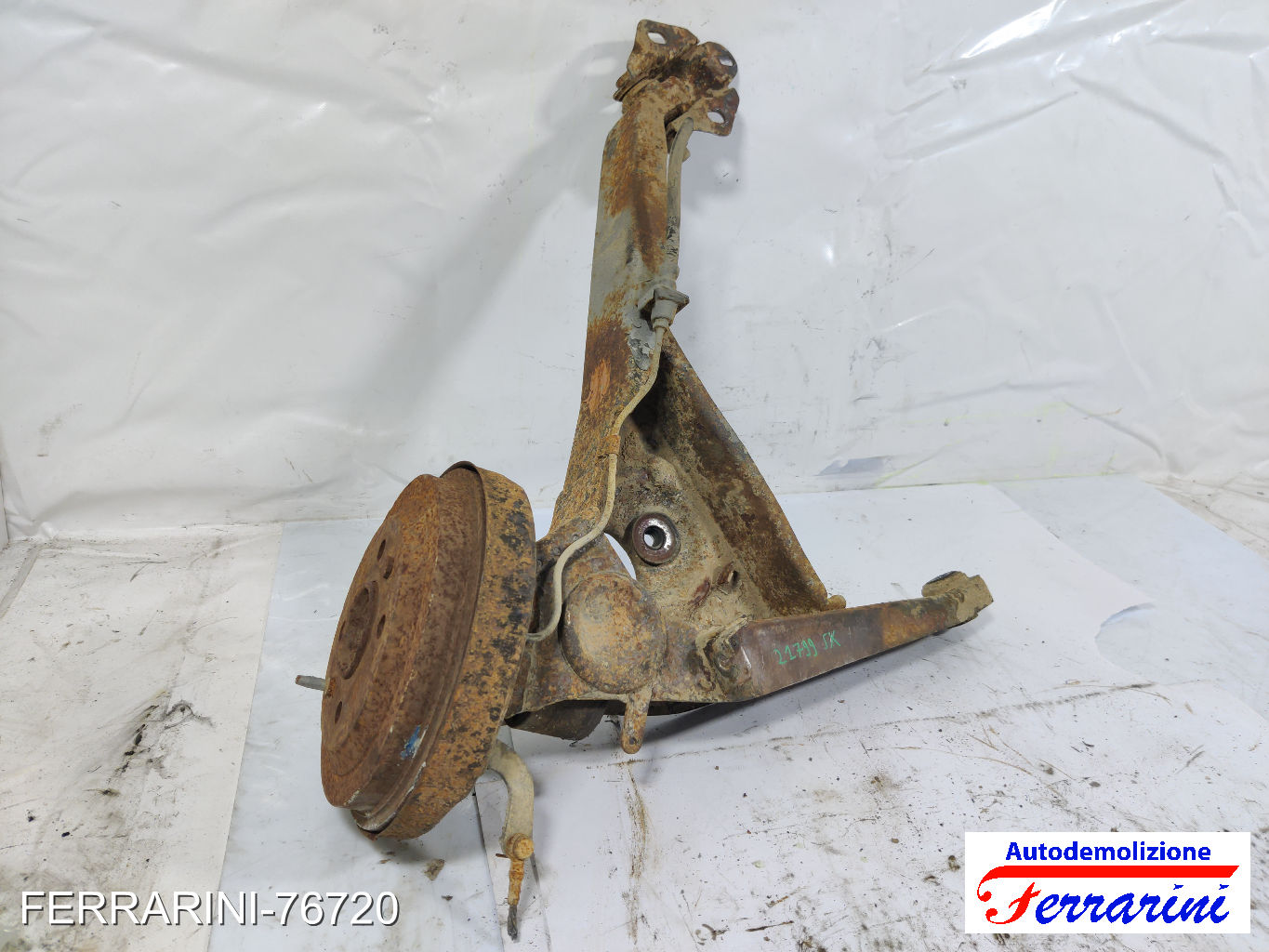 Braccio Oscillante FIAT 126 126 1977-1987 Retro Sinistra 4360973