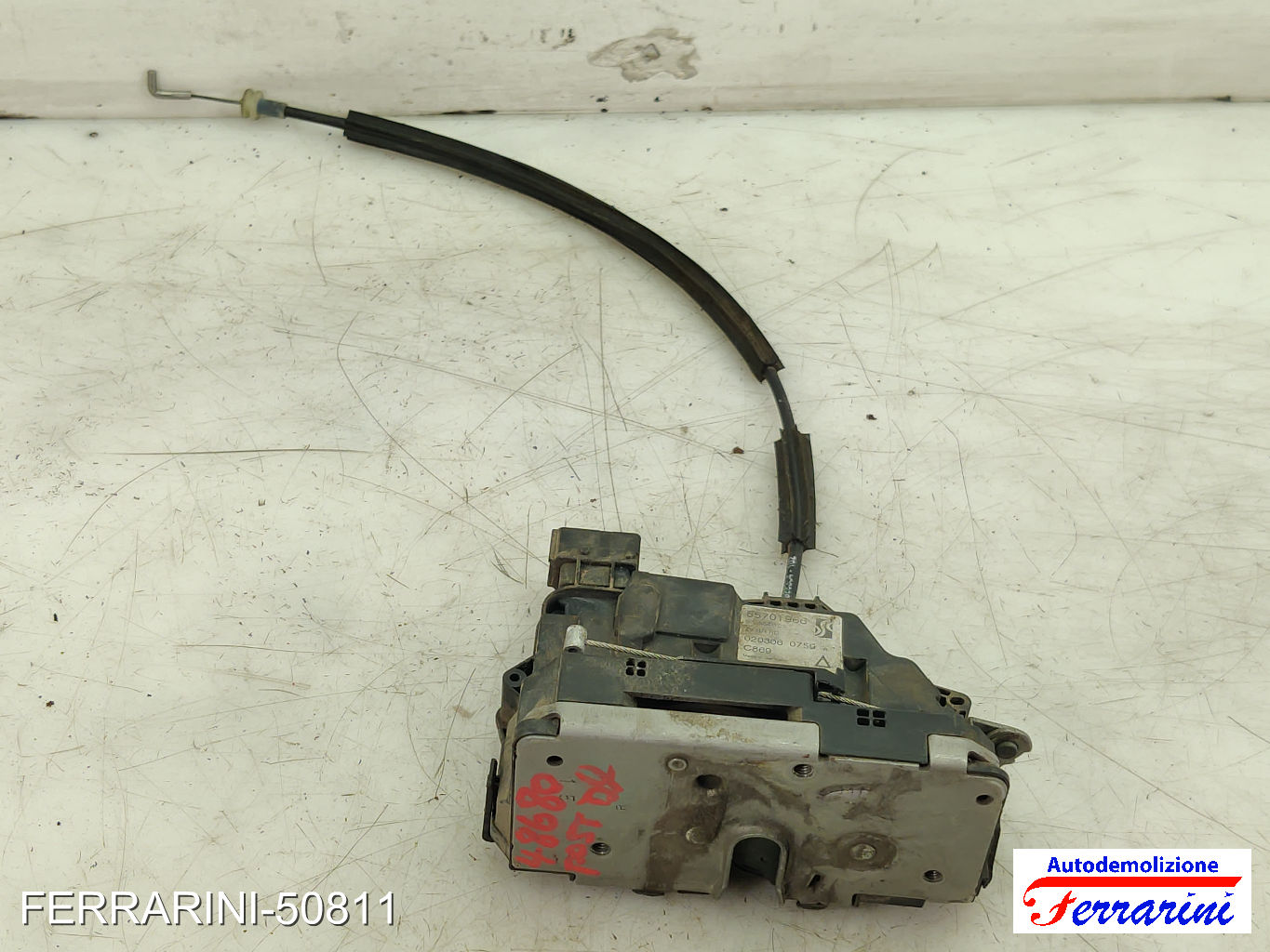 Serratura Porta FIAT GRANDE PUNTO 199 2005-2013 destro, dx, posteriore, post