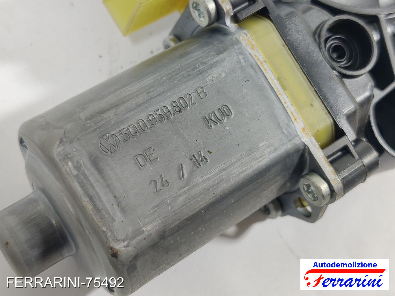 Motorino Alzavetro Frontale Destra