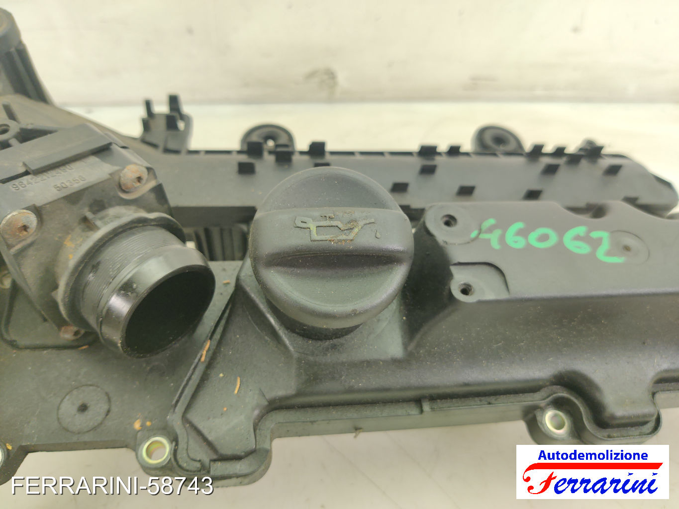 Coperchio Punterie Valvole FORD FIESTA 5 JD, JH 1.4 TDCI 2001-2008 9642212480 16