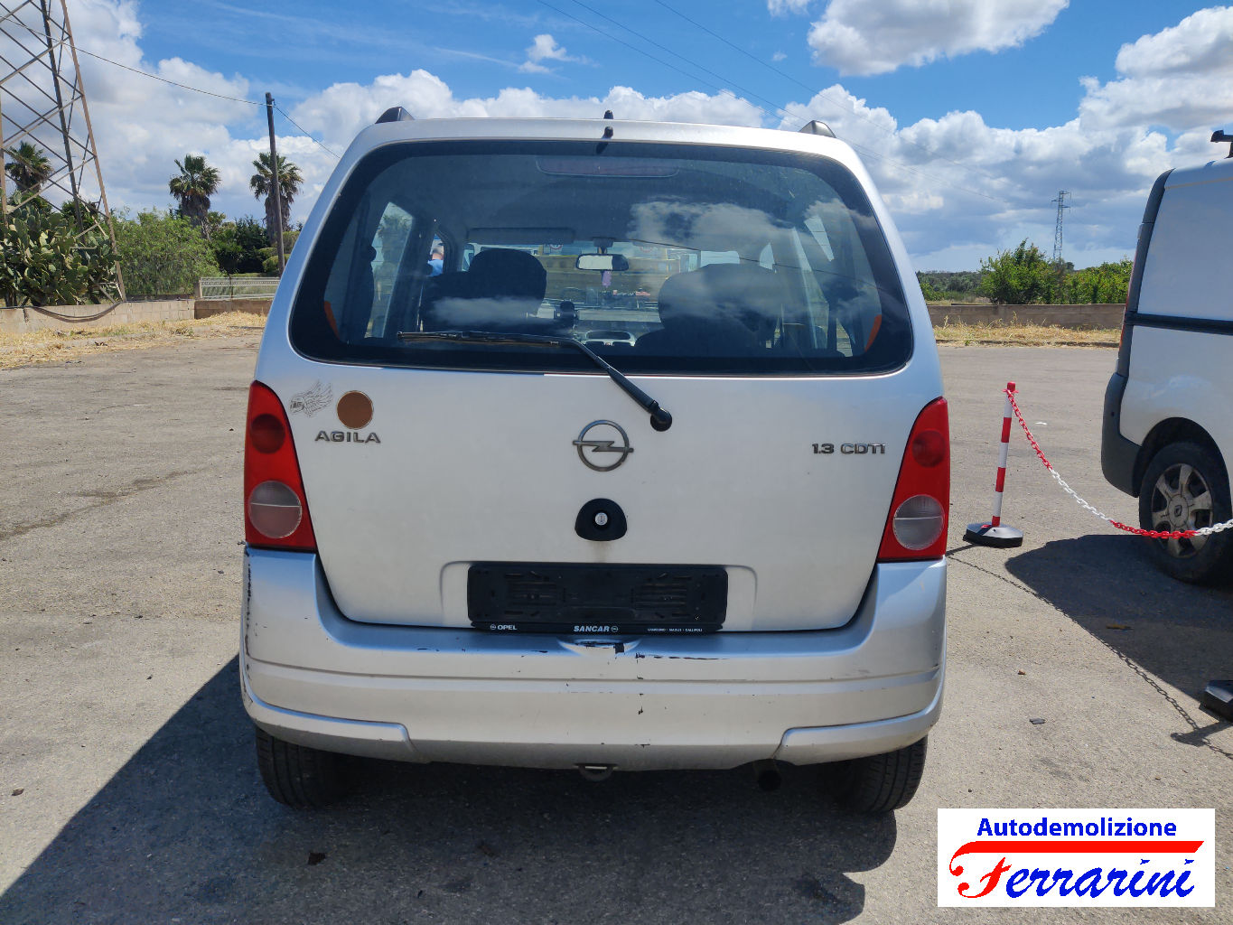 Opel Agila A H00 1.3 CDTI 70CV 2003-2007