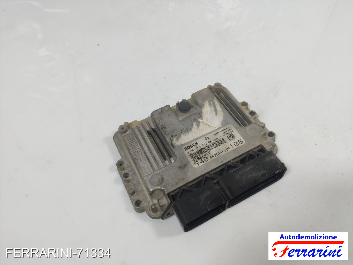 Centralina Motore ALFA ROMEO GIULIETTA 940 1.6 JTDM 2010-2016 51886417, 14100035