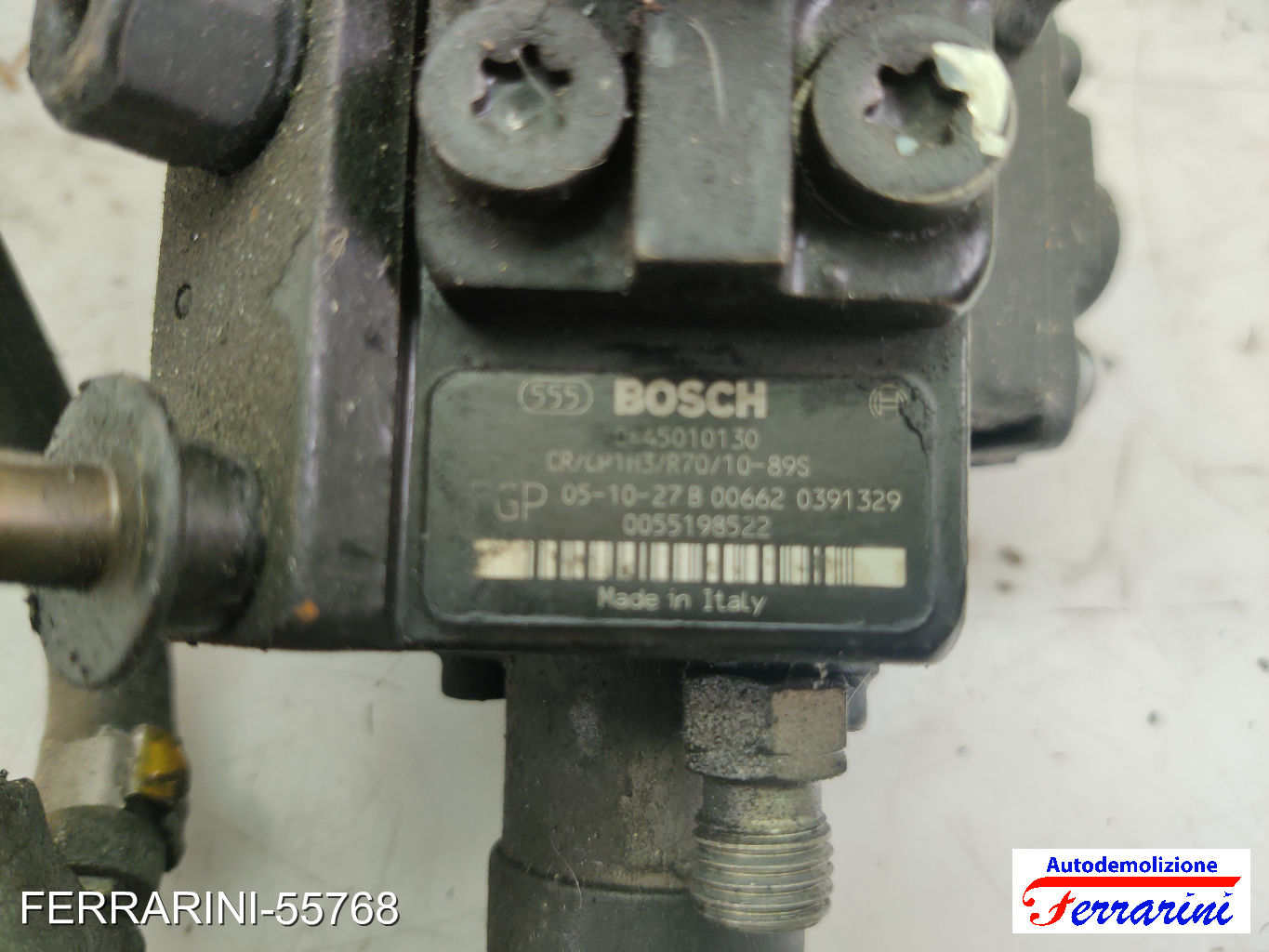 Pompa Alta Pressione Iniezione FIAT CROMA 194 1.9 D MULTIJET 2005-2011 55198522 8