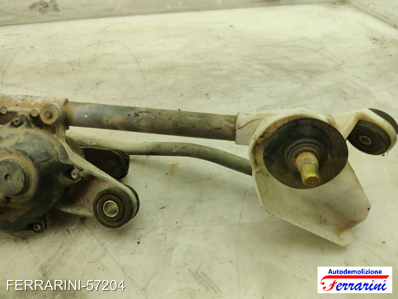 Spazzacqua Motorino Tergicristallo NISSAN MICRA 3 K12 2003-2010 anteriore