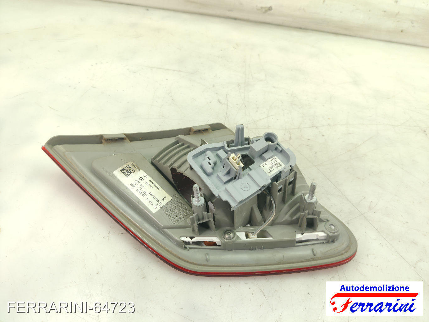 INTERNO PORTELLONE Fanalino Stop Posteriore MERCEDES CLASSE B W242, W246