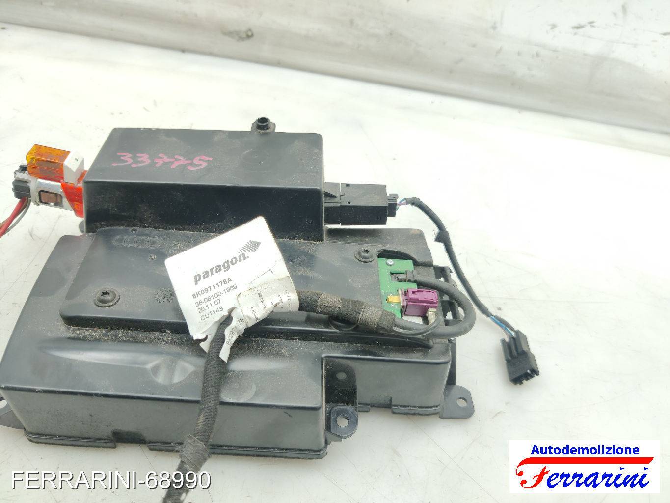 Fusibiliera Scatola Fusibili Body Computer AUDI A4 AT 8K5 2.0 TDI 2008-2015 6