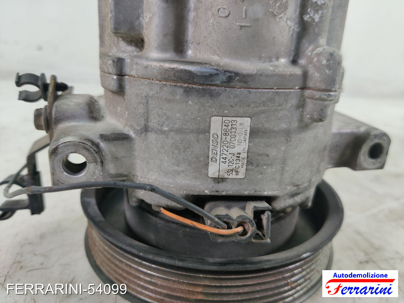Compressore Clima FIAT STILO 192 1.9 JTD 2001-2006 4472208640, 07001313, 5SL12CJ 8