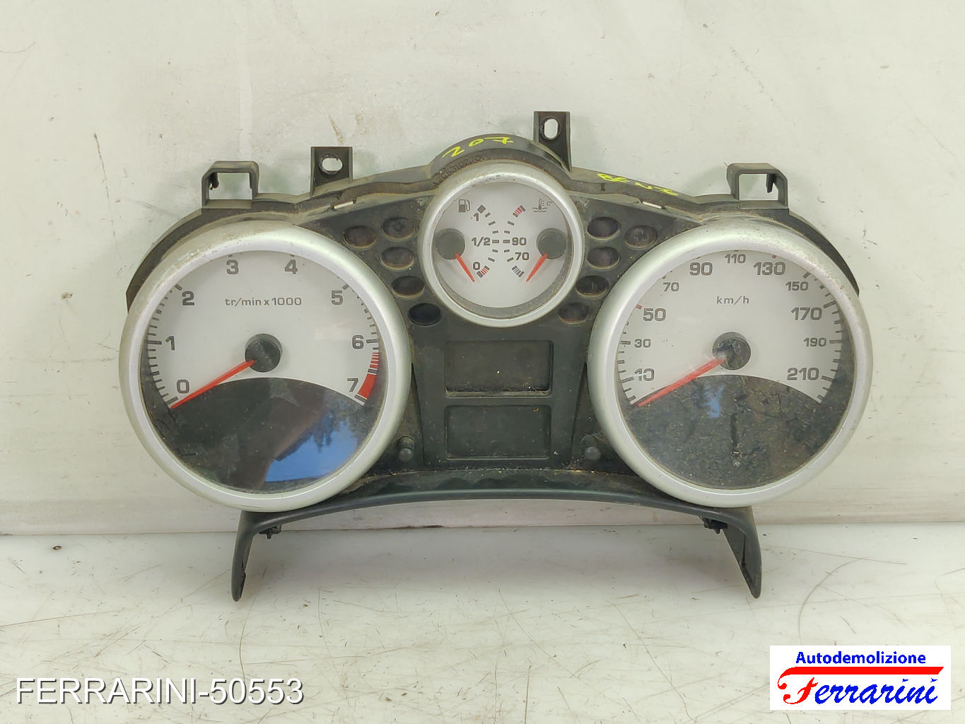 Quadro Contachilometri PEUGEOT 207 WA, WC 1.4 2007-2008 A2C53065547