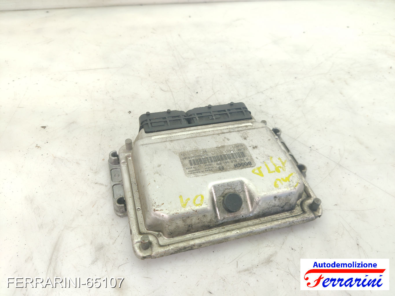Centralina Motore RENAULT CLIO 2 BB, CB 1.5 DCI 2001-2005 8200118521, 0281018501