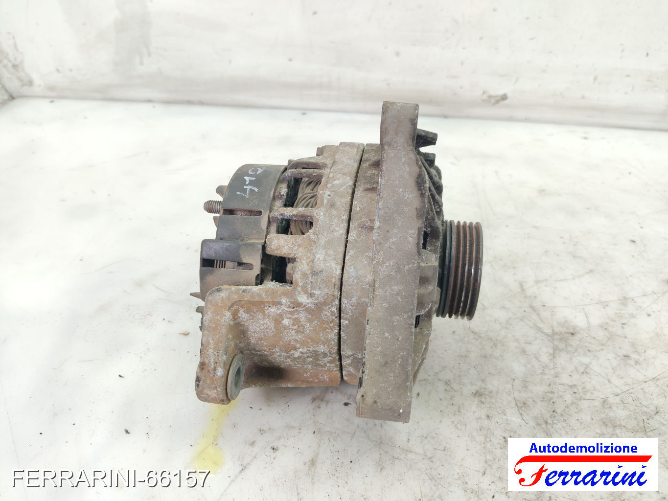 Alternatore RENAULT CLIO 2 BB, CB 1.2 1998-2010 8200064344, 603101027, 2542540D