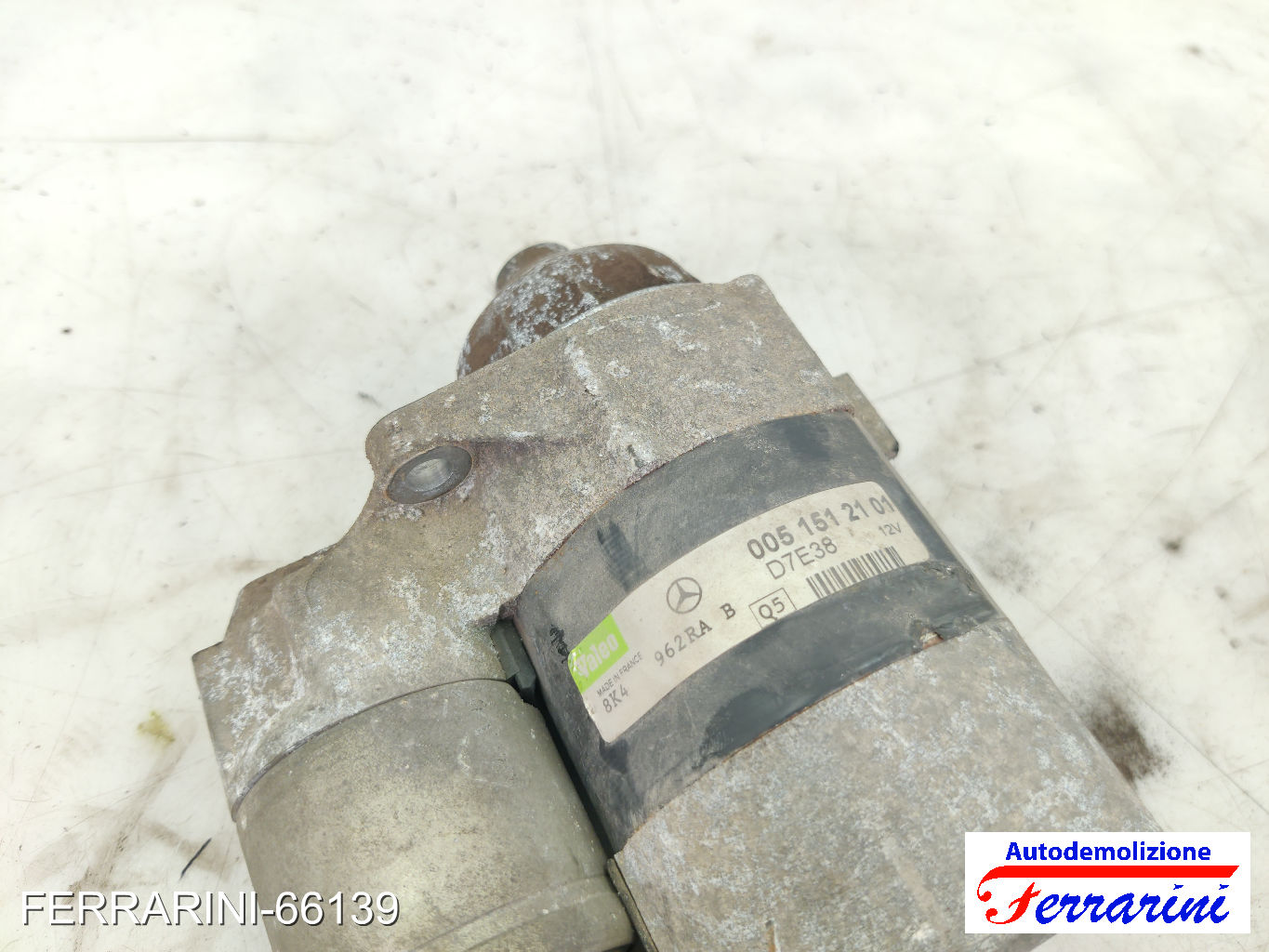 Motorino Avviamento MERCEDES CLASSE A W169 A 150 2004-2012 A0051512101 6