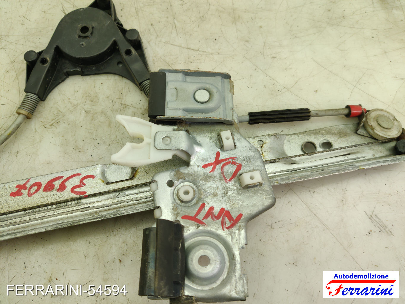 Motorino Alzavetro FORD FIESTA 6 CB1, CCN 1.5 TDCI 2012-2017 1543207, 1837995 9