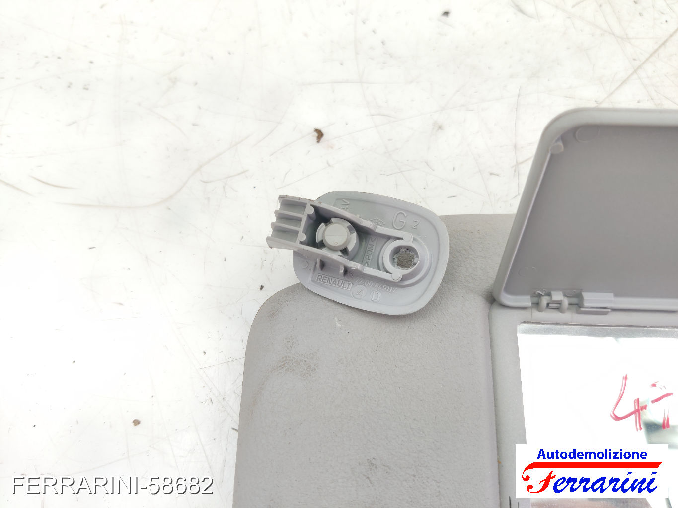 Aletta Parasole RENAULT CLIO 2 BB, CB 1998-2010 sinistro, sx 8200249085 6