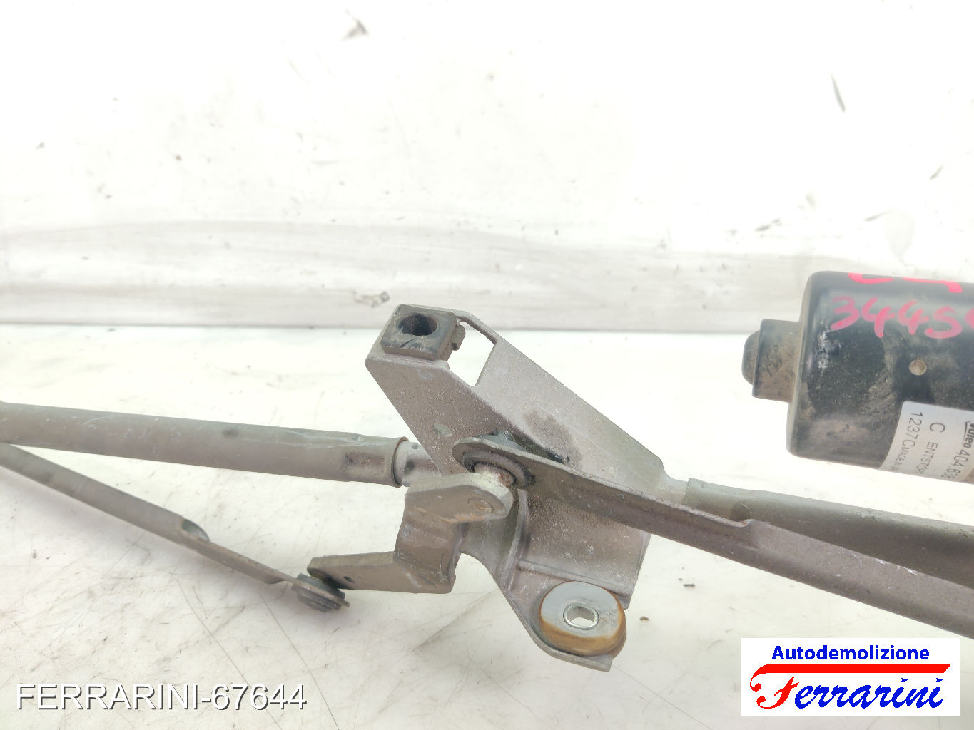 Spazzacqua Motorino Tergicristallo CITROEN C4 LC 2004-2011 anteriore, frontale 9