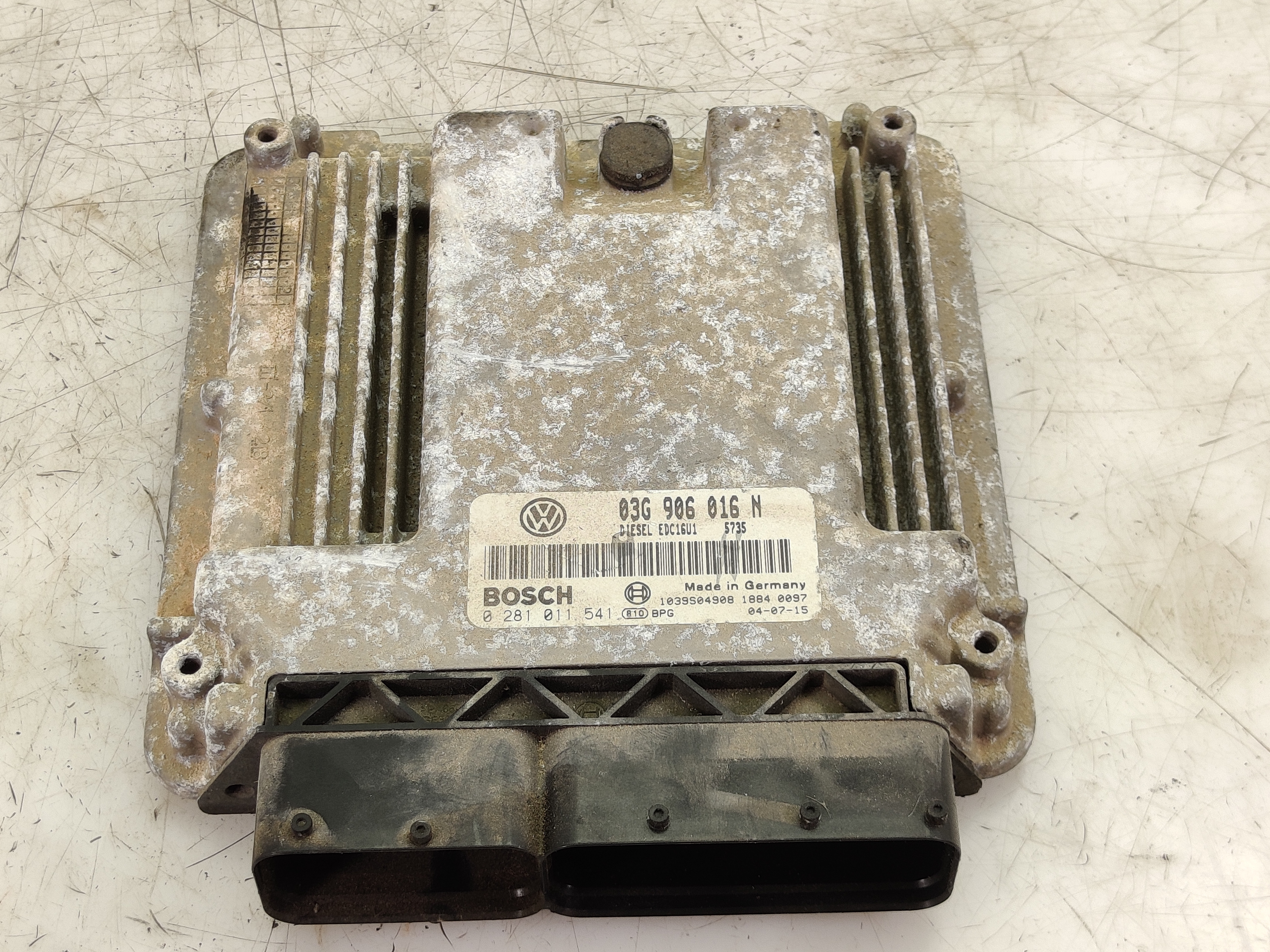 Centralina Motore VW CADDY 3 2CB, 2CJ, 2KB, 2KJ 2.0 SDI 2004-2010 03G906016N
