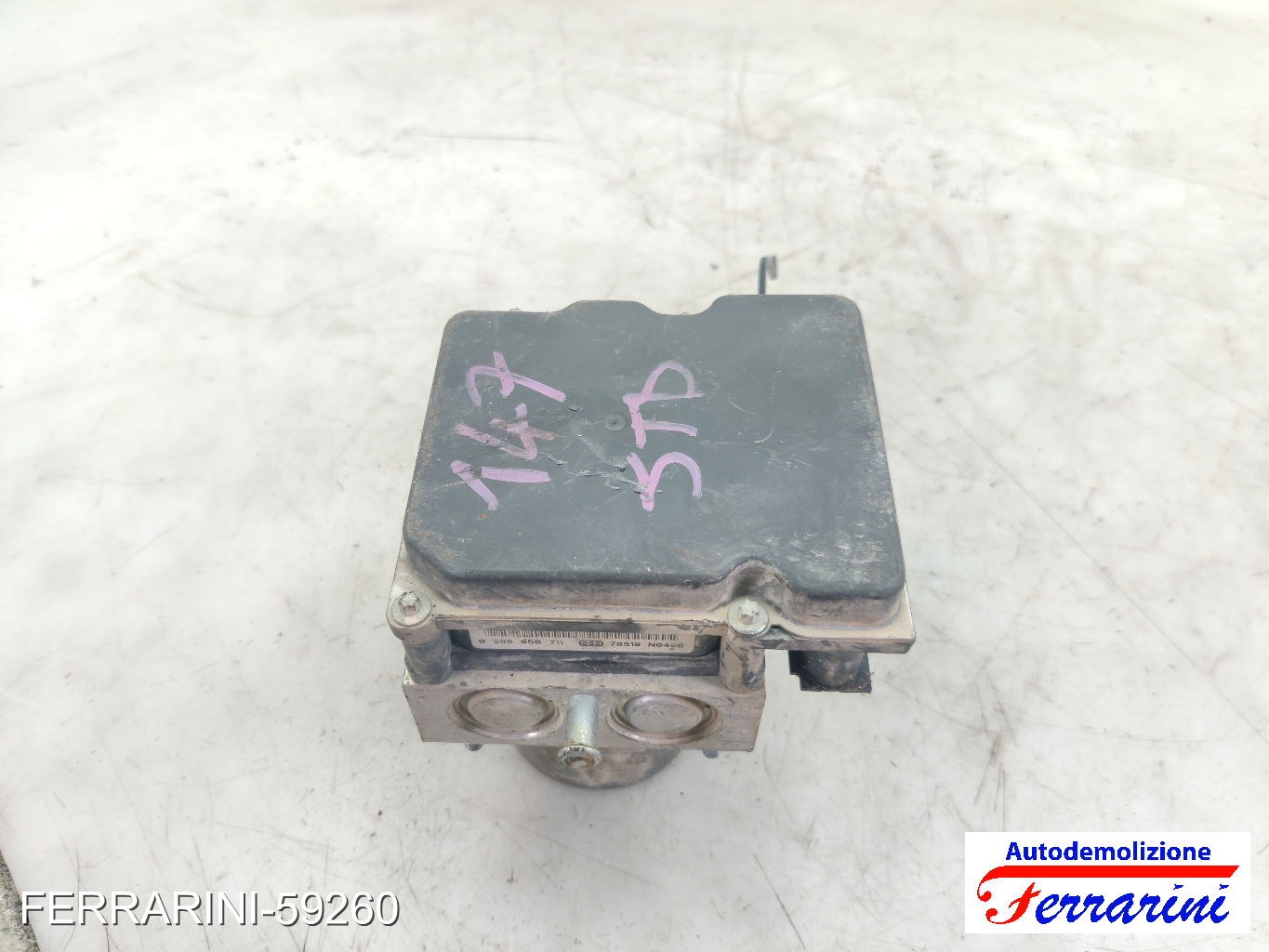 Centralina Pompa Abs CITROEN C4 LC 1.6 HDI 2004-2011 51792630, 0265235357