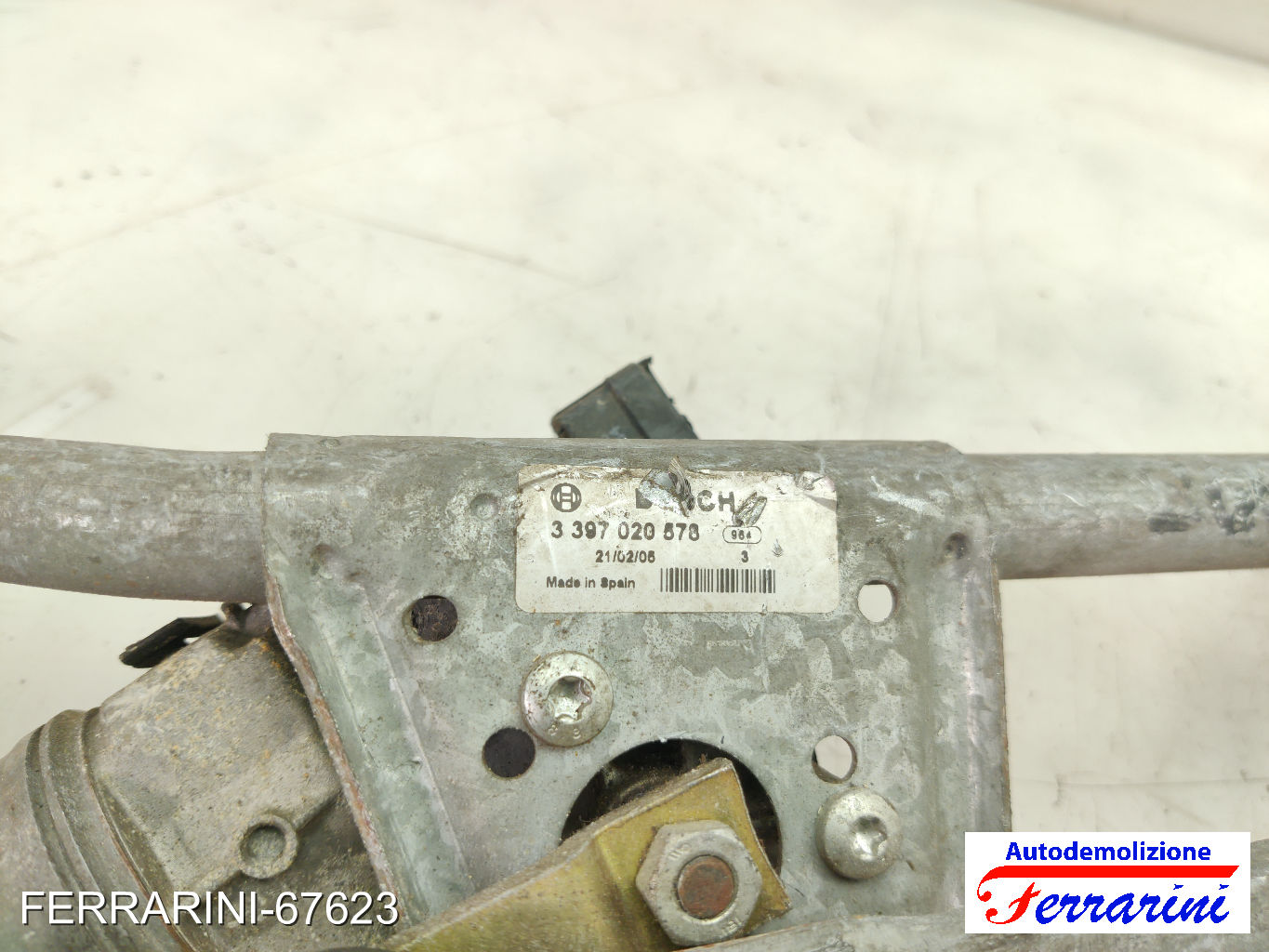 Spazzacqua Motorino Tergicristallo FORD GALAXY WGR 2000-2006 anteriore, frontale
