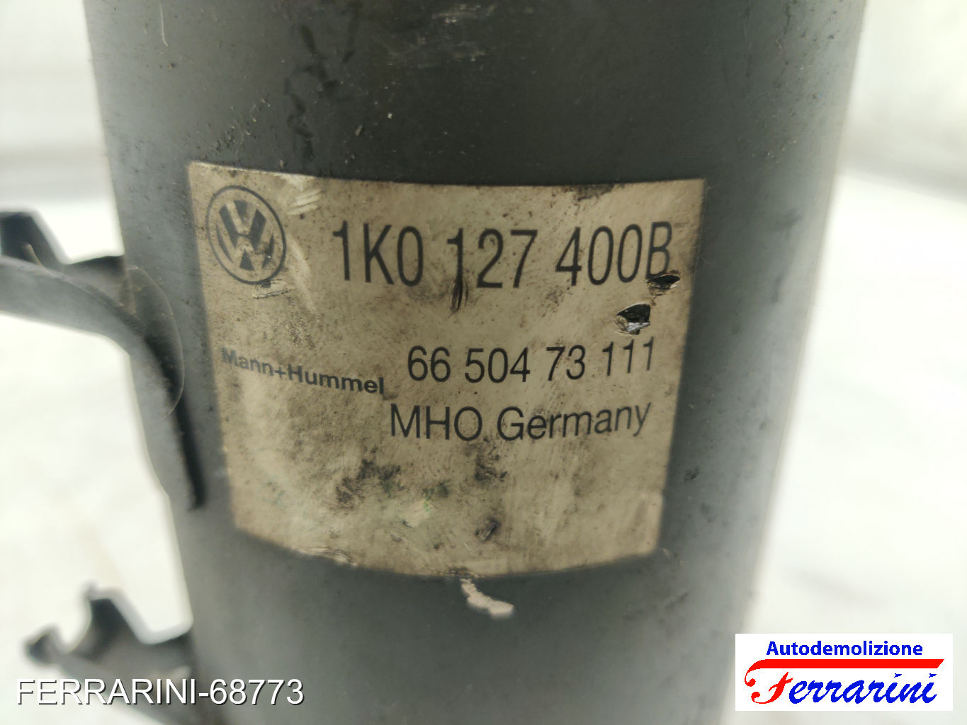 Supporto Filtro Olio VW GOLF 5 1K1 1.9 TDI 2003-2008 1K0127400B, 1K0127400C