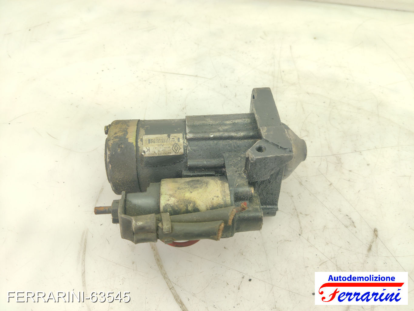 Motorino Avviamento RENAULT CLIO 2 BB, CB 1.5 DCI 2001-2005 8200227092 7