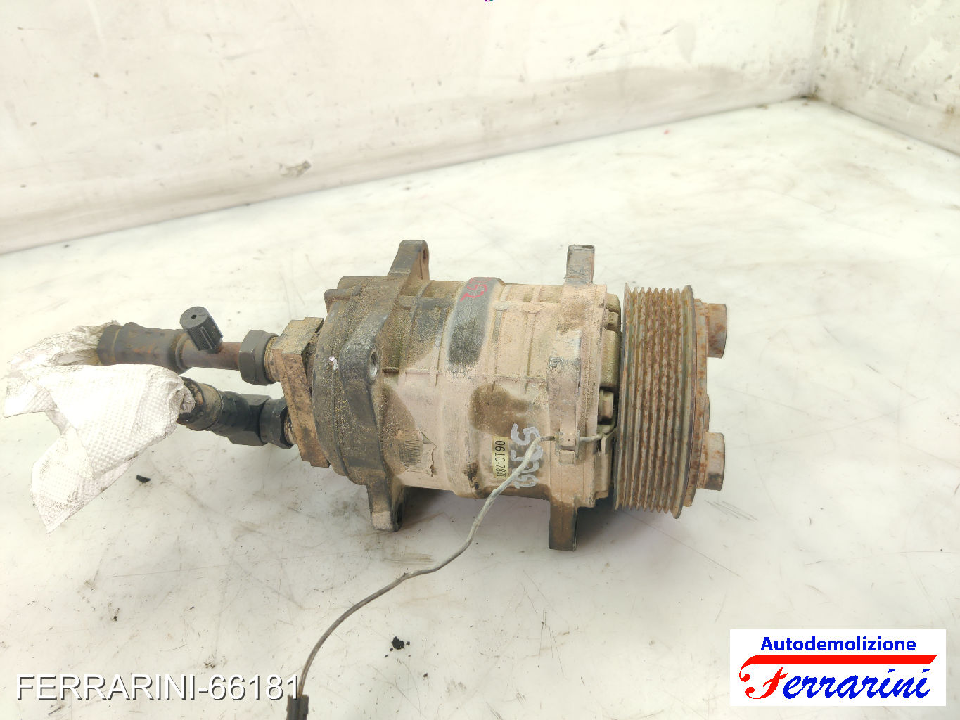 Compressore Clima FIAT DUCATO AUTOBUS 230 2.8 D 1998-2002 1329744080, 98462134 9