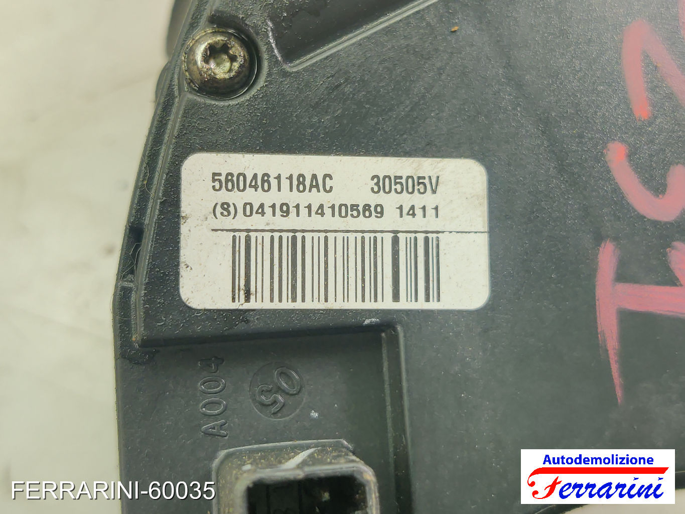 Devioluci FIAT FREEMONT 345 2011-2023 56046118AC, 56046118AD, 56046118AE