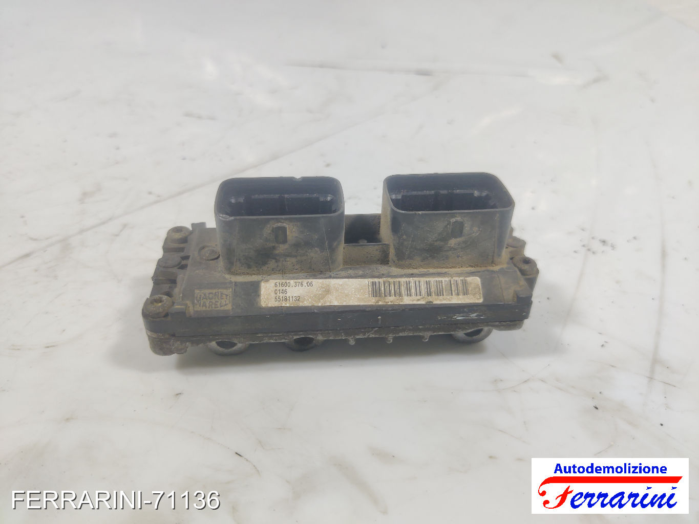 Centralina Motore FIAT PUNTO 188 1.2 16V 80 1999-2006 55181132, 3F2FKC90