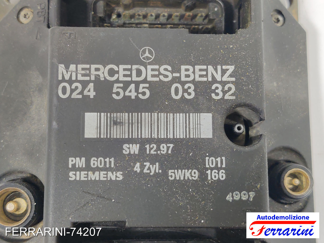 Centralina Motore MERCEDES VITO AUTOBUS W638 114 2.3 1996-2003 A0245450332