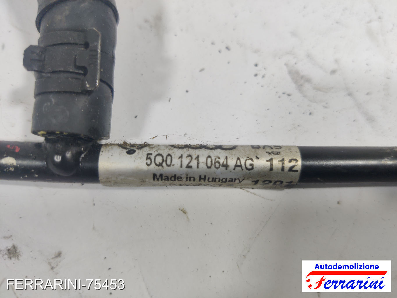 Tubo Acqua Motore In Ferro