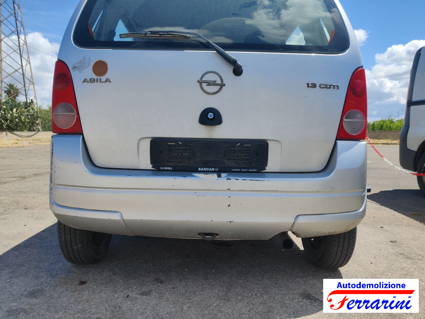 Opel Agila A H00 1.3 CDTI 70CV 2003-2007