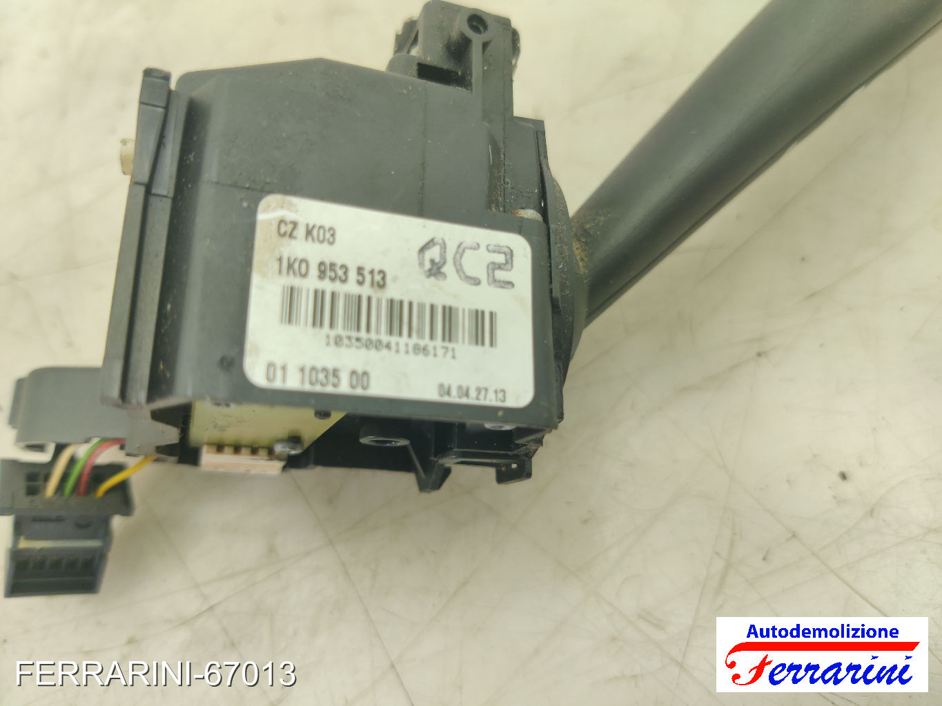 Leva Comando Luci Frecce AUDI A3 8P1 2003-2012 1K09535139B9, 1K0953513 8
